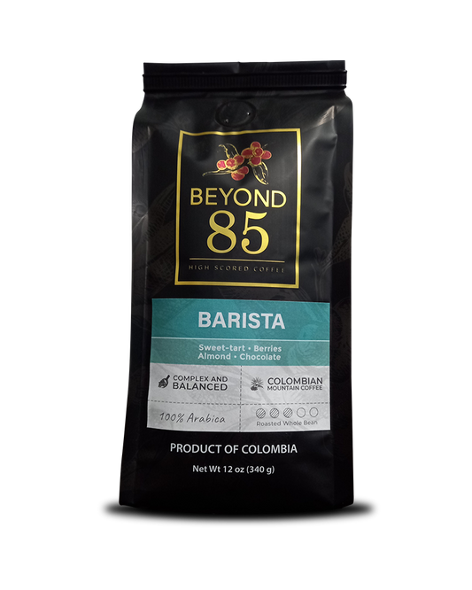 Barista Premium Colombian Coffee | Beyond 85 Coffee